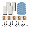Dust Collection Kit With Filters And Mop Cloths For Medion X20 Sw