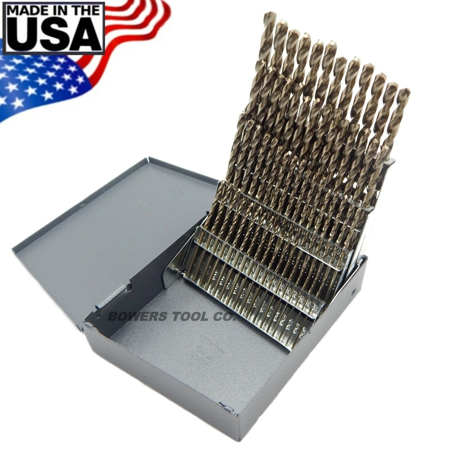 Cle Line 60pc Wire Gauge Drill Bit Set