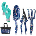 WORKPRO 5PC Garden Tool Set w/Bag Heavy Duty Gardening Tool Set Garden