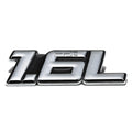 Metal Bumper Body Grill Emblem Decal Sticker Logo | Built Supply Co