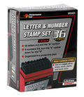 Wilmar Tools 36 Piece Letter and Number Stamps by Wilmar Tools