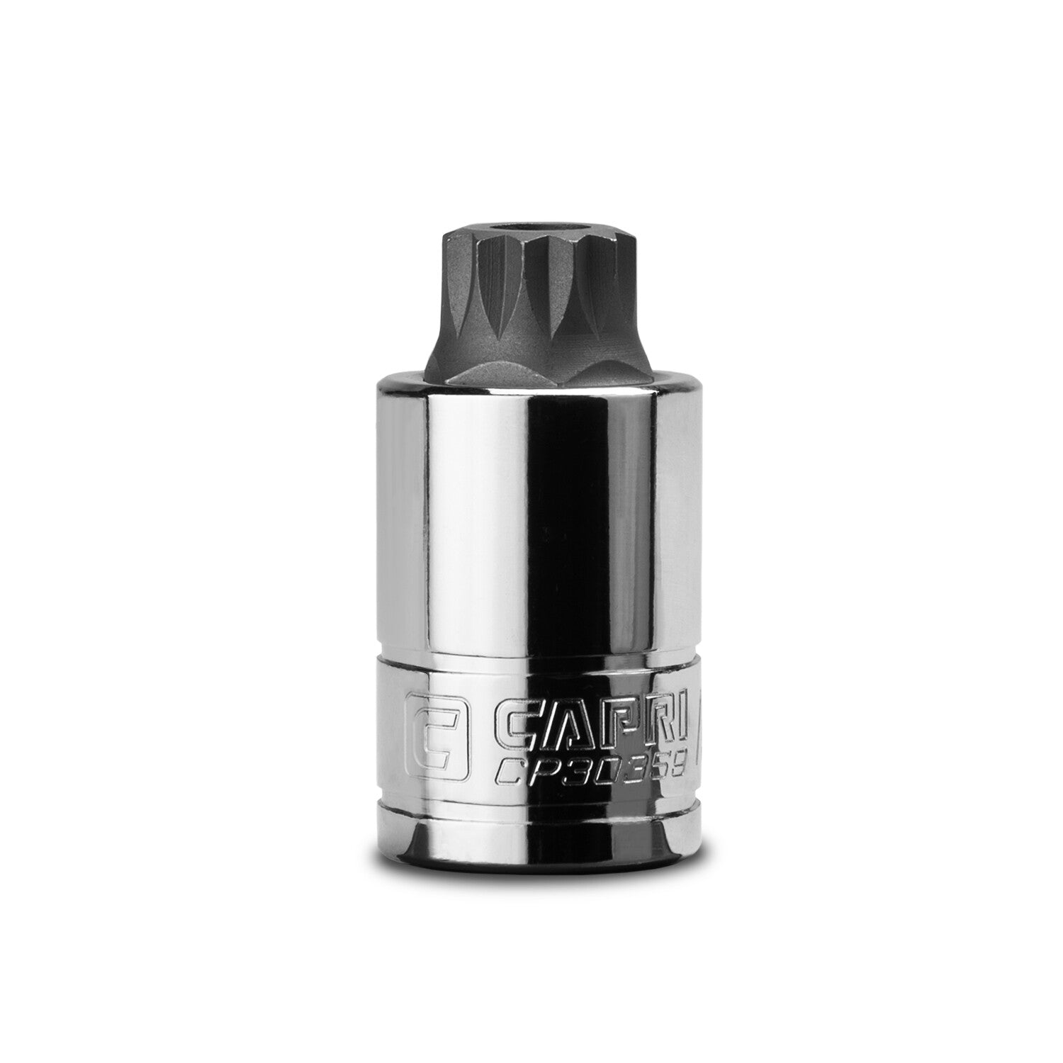 Capri Tools Stubby Xzn Triple Square Bit Socket, Single Sizes