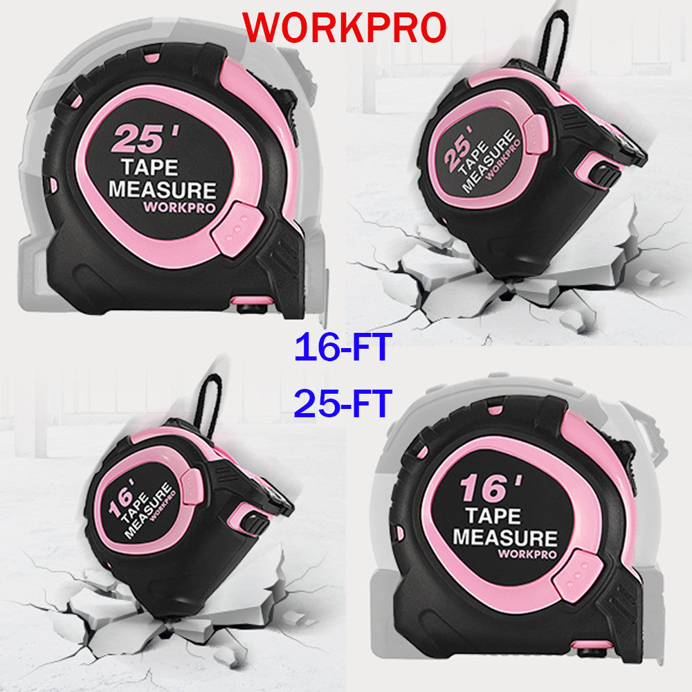 WORKPRO 16 & 25 FT Tape Measure by WORKPRO