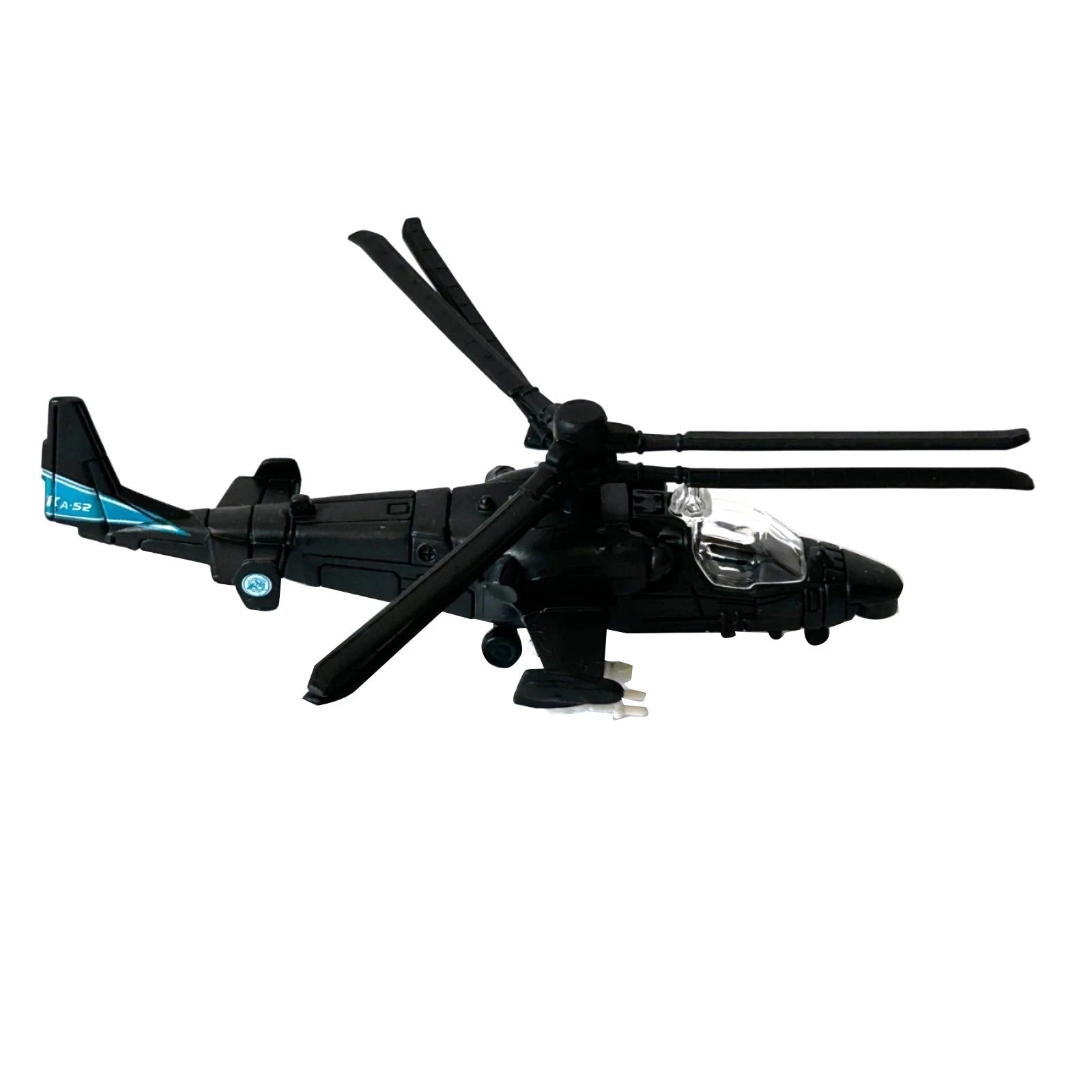 12cm Alloy Russian Kamov Ka-52 Alligator Helicopter 1/130 Scale Model