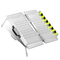 29" W X 2' L X 2" H 880 Lbs Capacity Extended Aluminum Silver