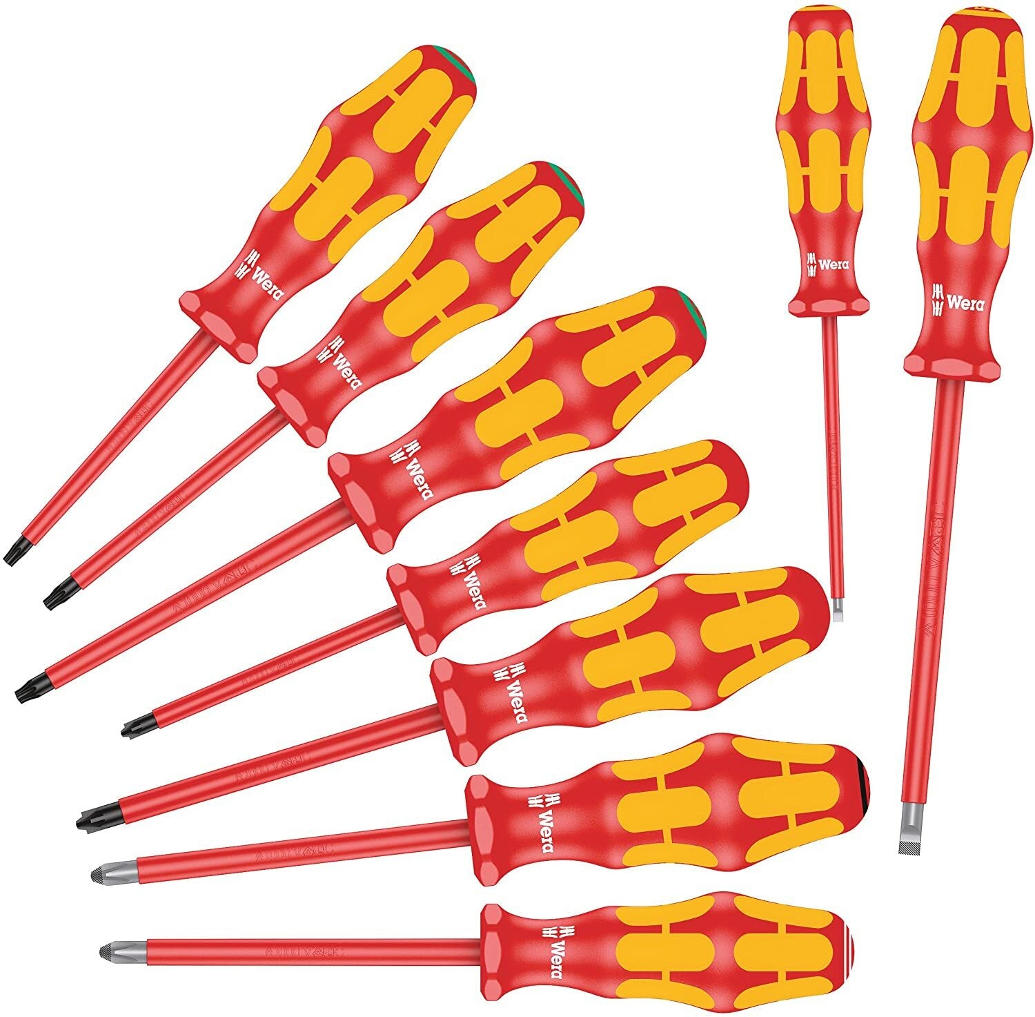 Wera 160 i/162 i/167 i/9 Screwdriver Set