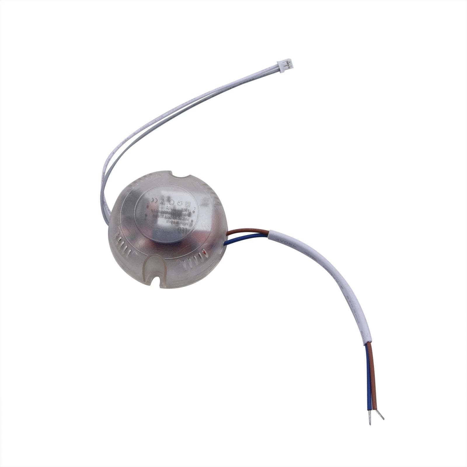 White 8-24W Microwave Sensing 360 Degree Light Switch Sensor