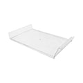 Lucite Clear Acrylic Slatwall Hat Shelf Retail Store Display Fixture