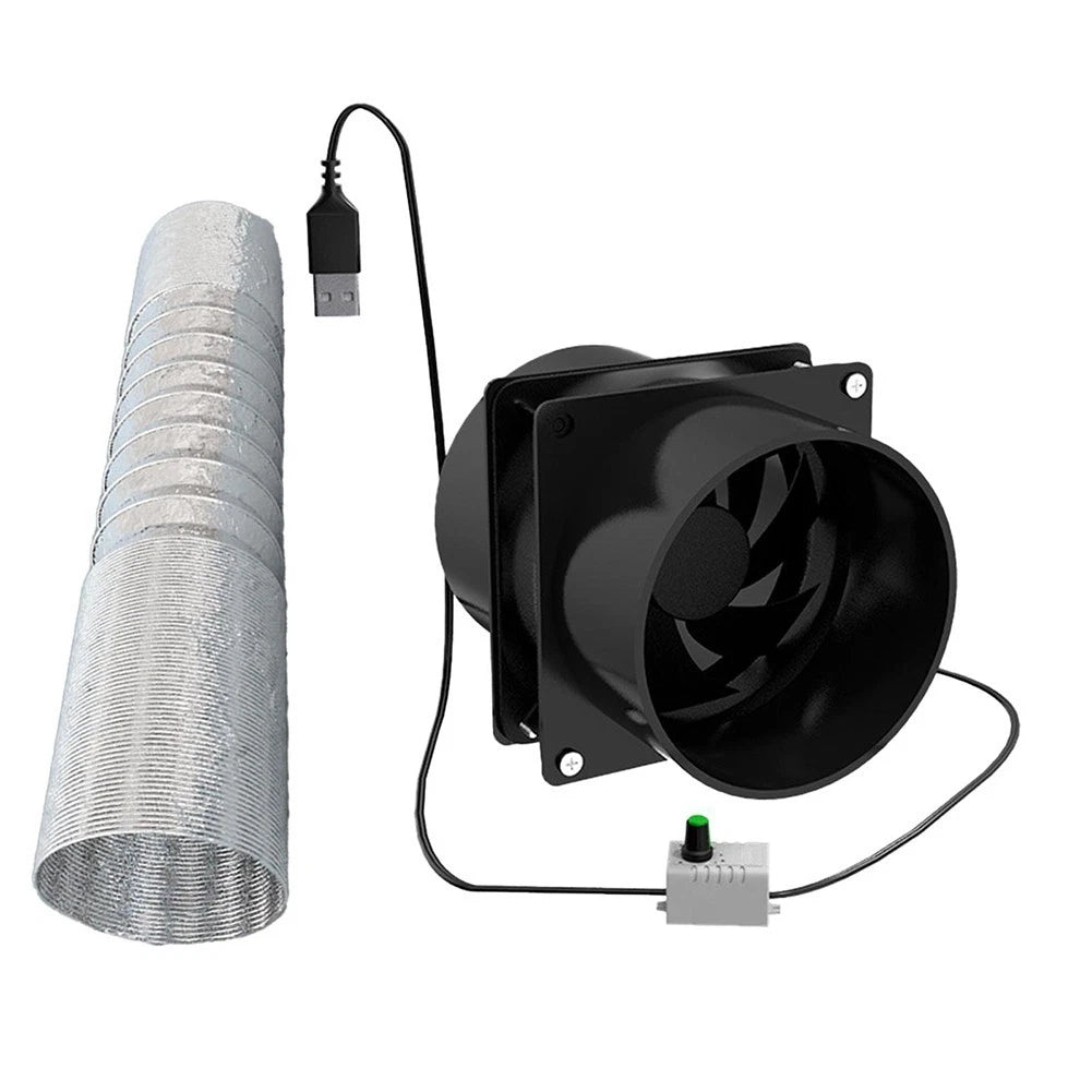 Noiseless Exhaust Fan For Air Ventilation Energy Saving Design
