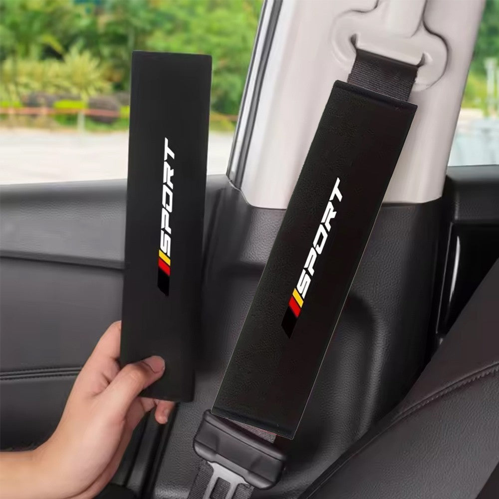 Universal Black Car Seat Belt Cover Shoulder Strap Pad Protector