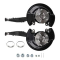 Pair Front LH RH Wheel Bearing Hub w/ Knuckle For Honda Accord 2.4L
