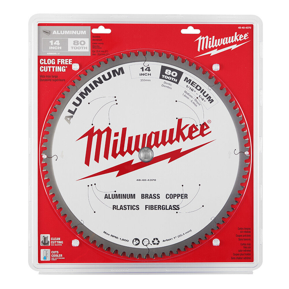 14" Aluminum Metal Cutting Blade