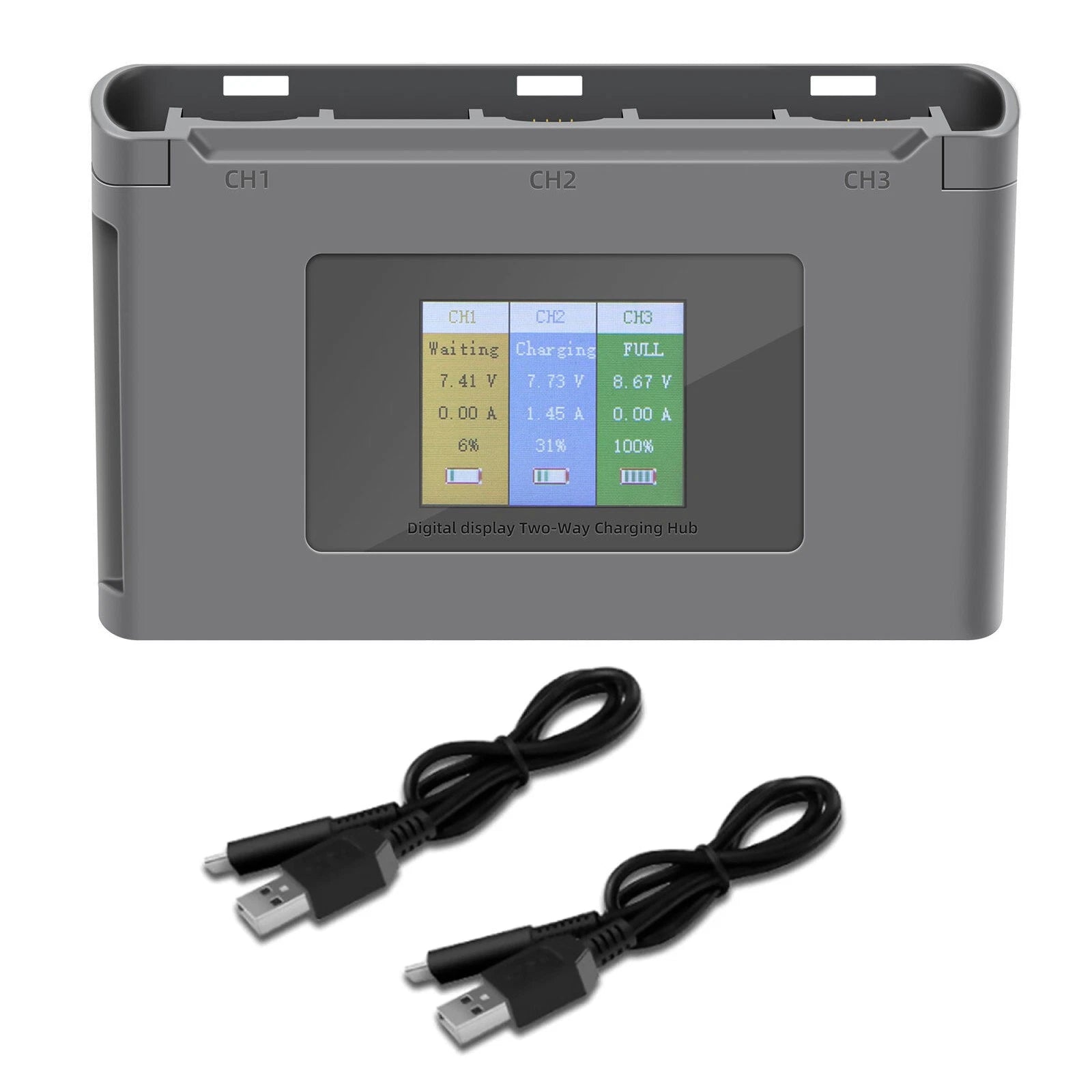 5V/3a Qc Charger Hub Intelligent Multi-charging For Dji Mini 2/mini