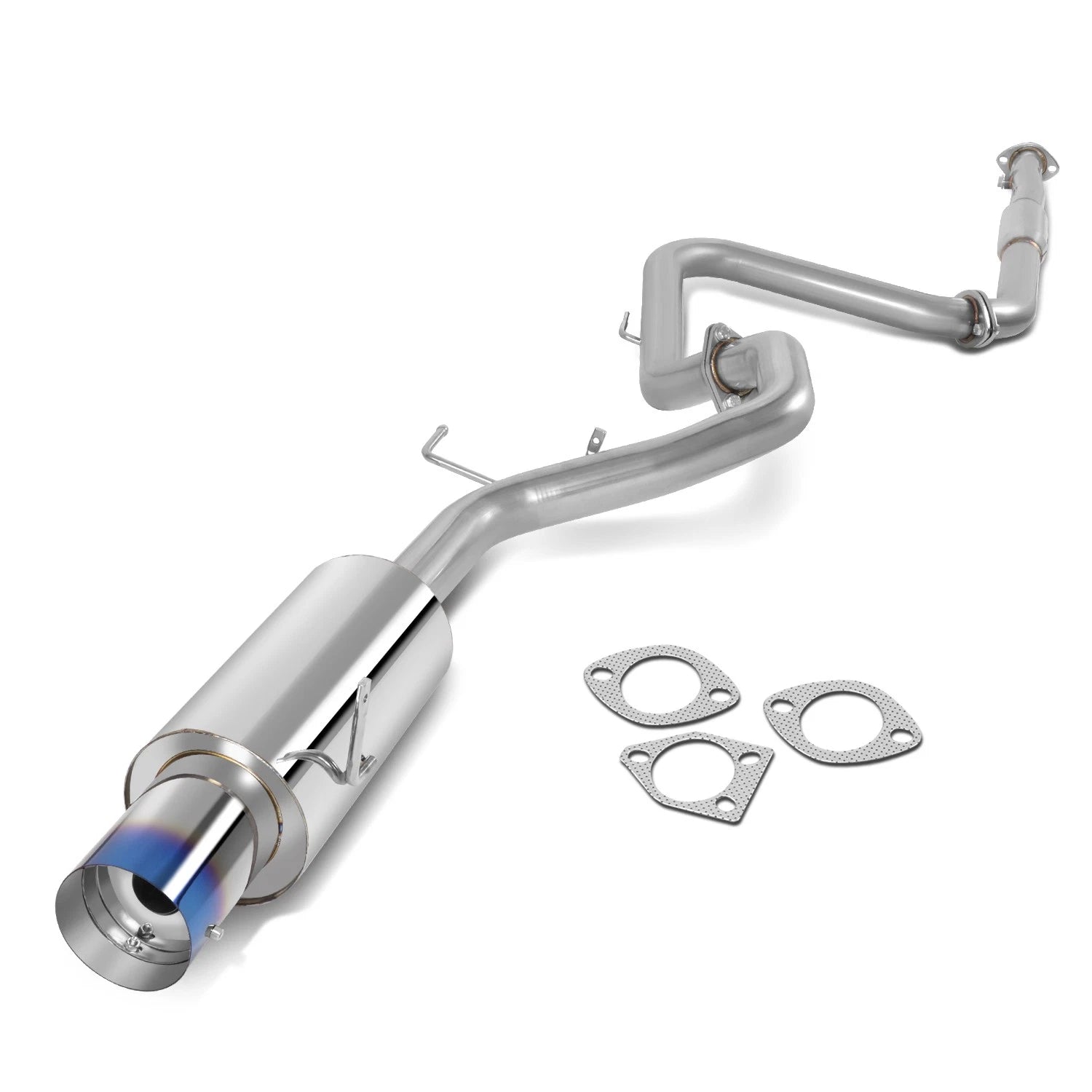 Fit 99-03 Galant 2.4l 4g64 Catback Exhaust W/ Burnt | Built Supply Co
