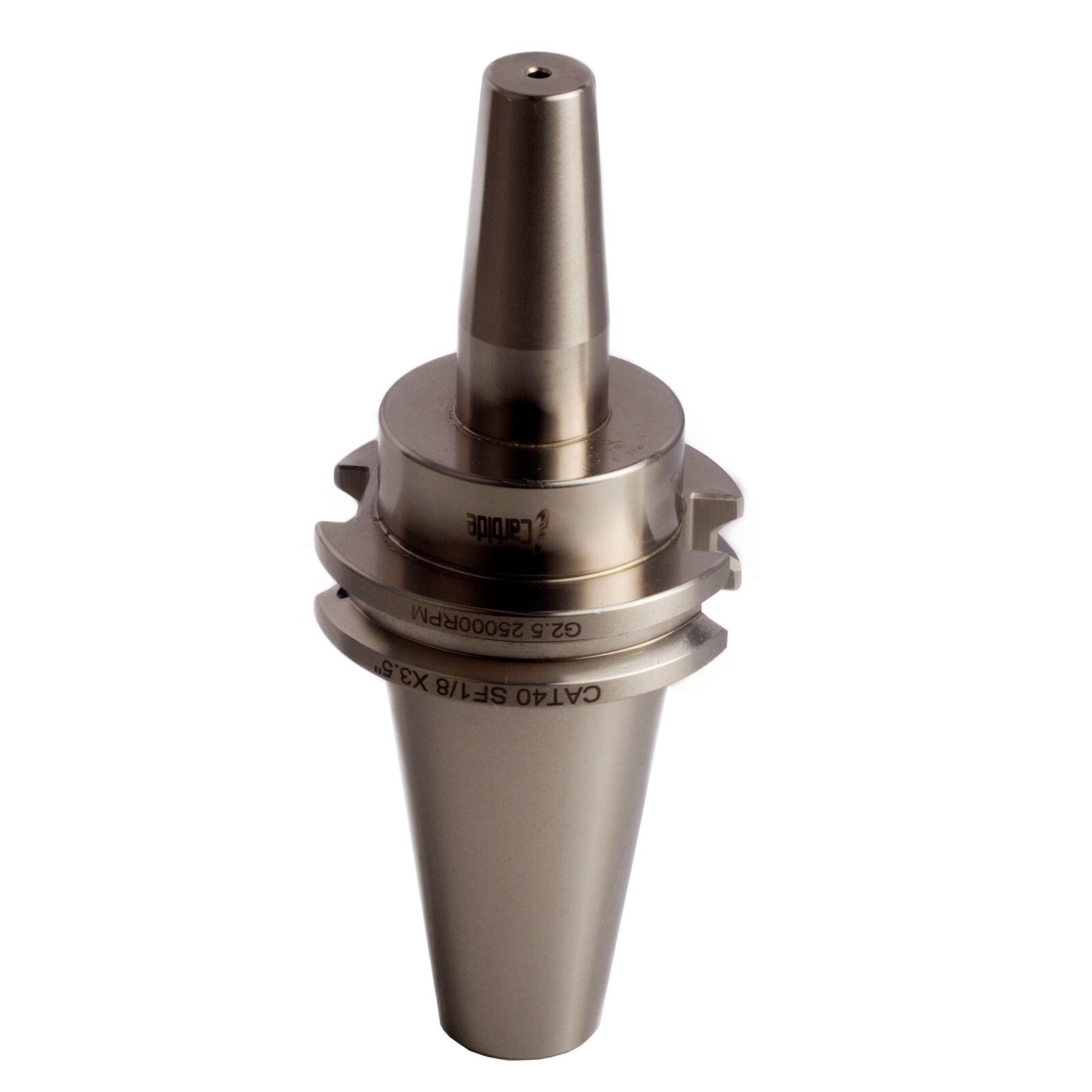 Icarbide 1pcs CAT40 1/8" X 3.50" Shrink Fit Tool Holder Balance G2.5