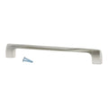 Modern Point 12-5/8" Brushed Nickel Kitchen Cabinet Pull Handle