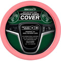 Montoya Universal 15" Pink Leather Look Alike Steering Wheel Cover Soft Grip Car