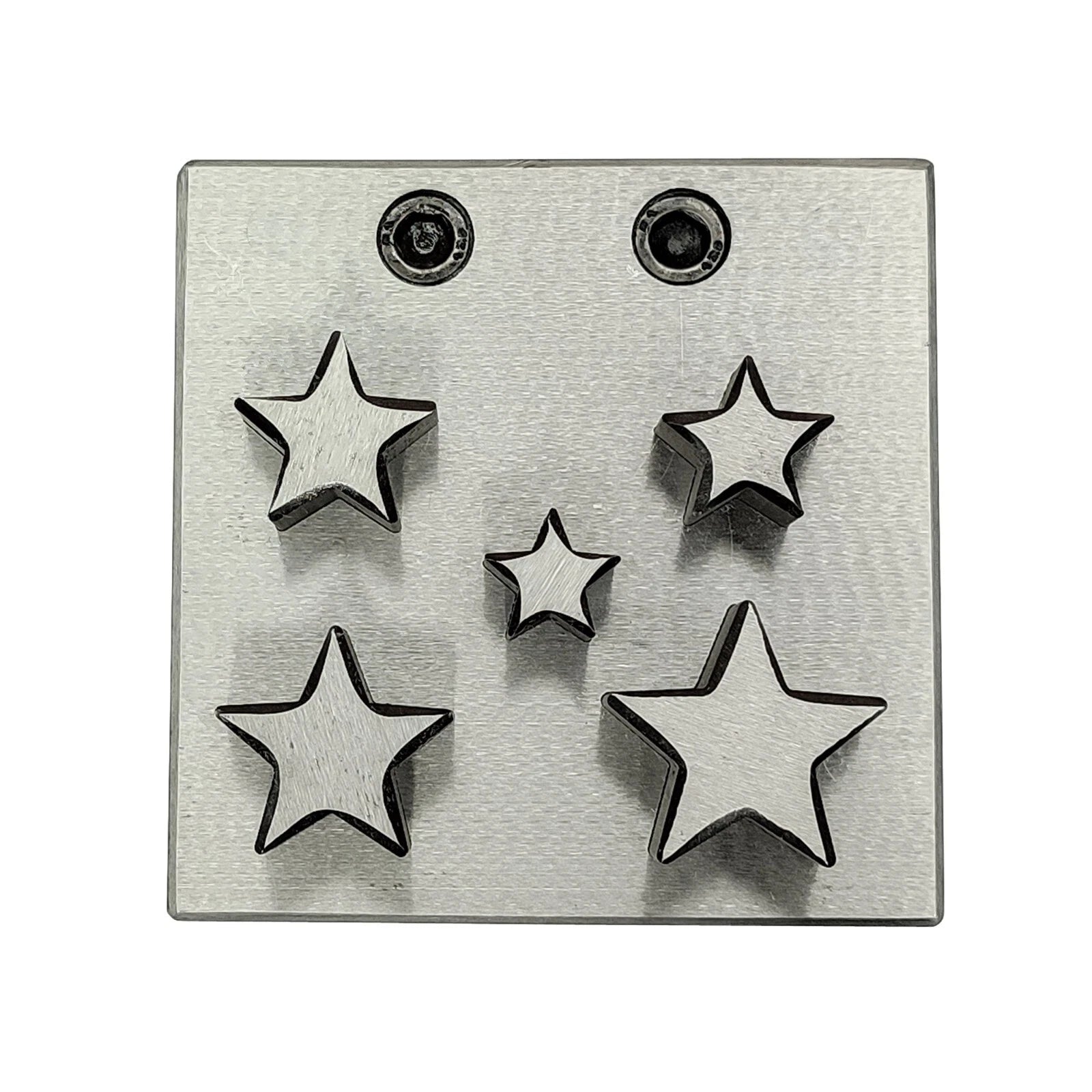 Star Shape Disc Cutter With Set Of 5 Punches Size 12mm-25mm