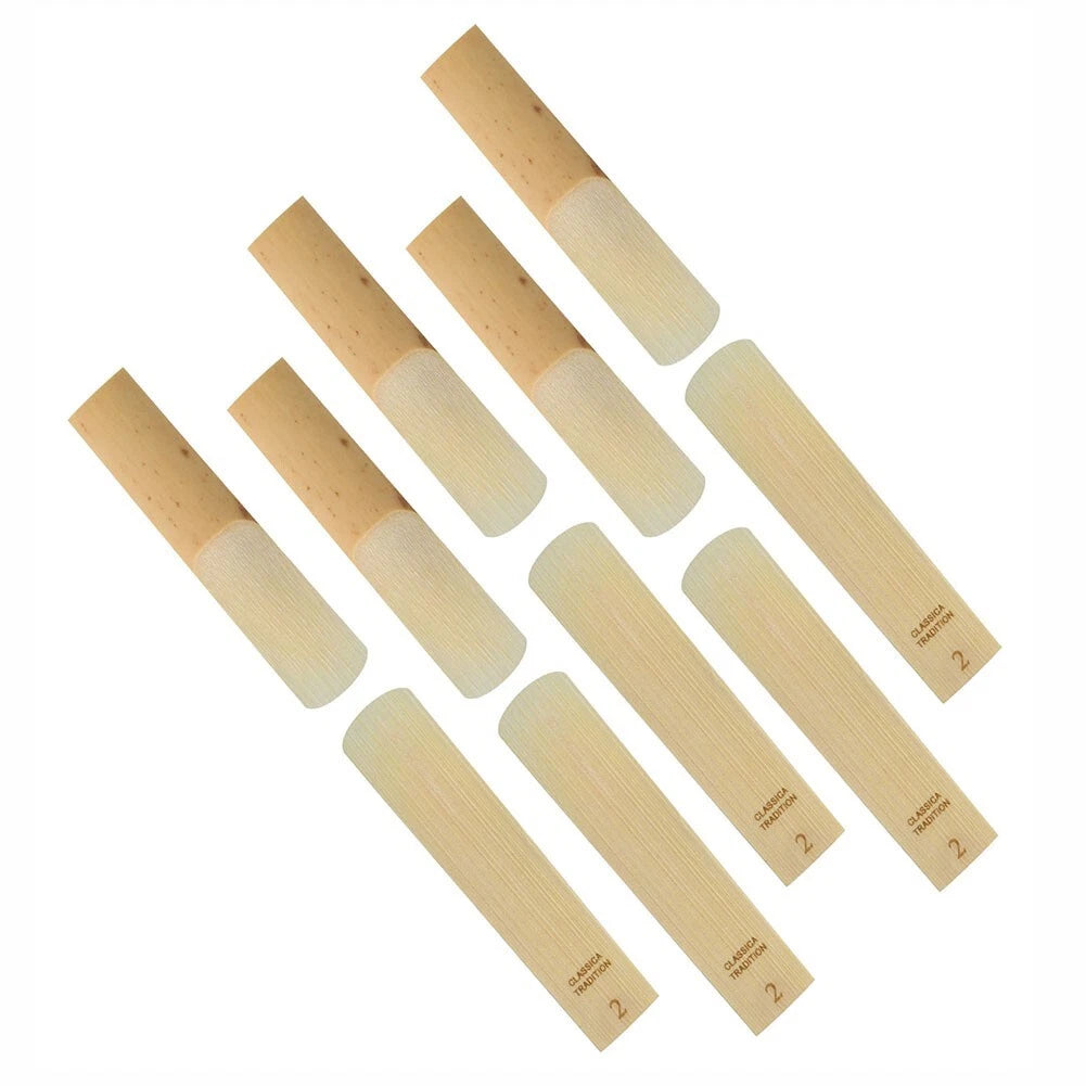 Beginner Friendly Bb Clarinet Reeds 10 Pack With Convenient Storage