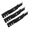 3x Blade 18 1/8" for Cub Cadet RZT50VT SLT1550 SLTX1050 742-04053 942-04053