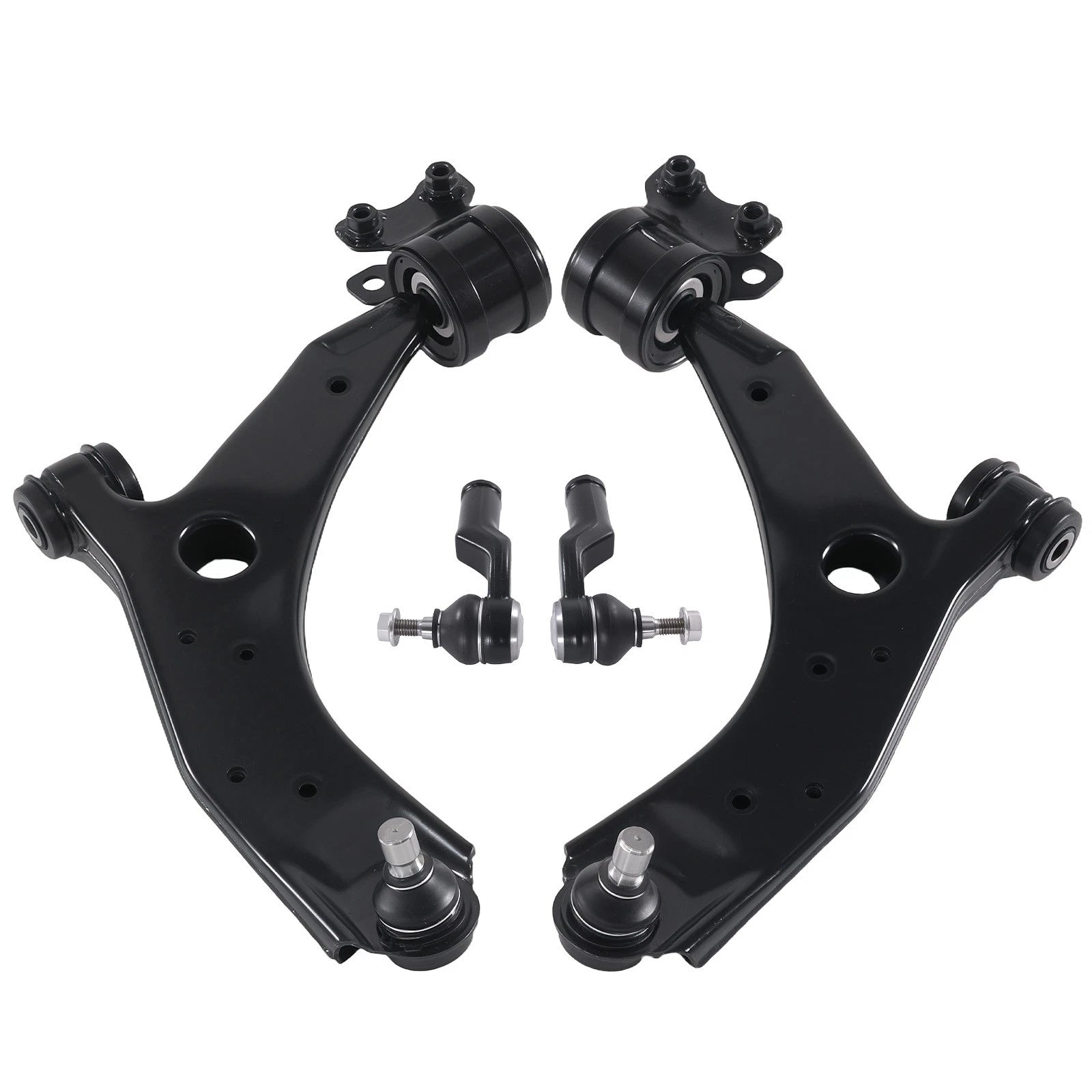 4x Driver Passenger Front Lower Control Arm Tie Rod Ends for Mazda 3 5 2004-2017