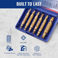 WORKPRO 6PCS Stripped Screw Extractor Set by WORKPRO