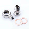 Hydraulic Banjo Fittting #8 Male Jic X 20mm Banjo With Bolt &Washers