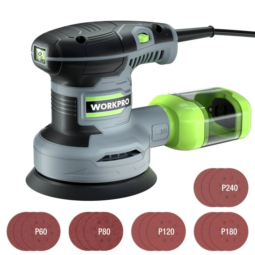 5" Random Orbit Sander 6 Variable Speeds 7000 | Built Supply Co
