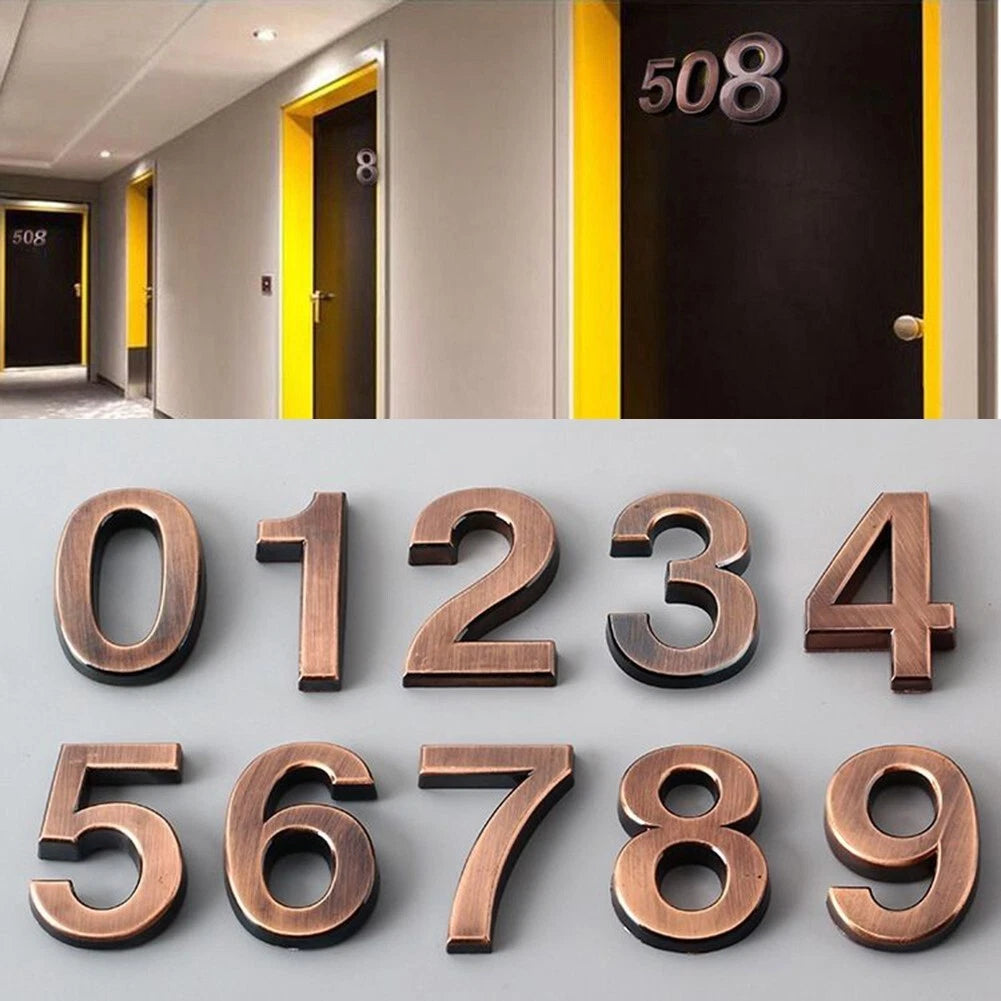 Door Number Home For Hotel Business Office Door 3d | Built Supply Co