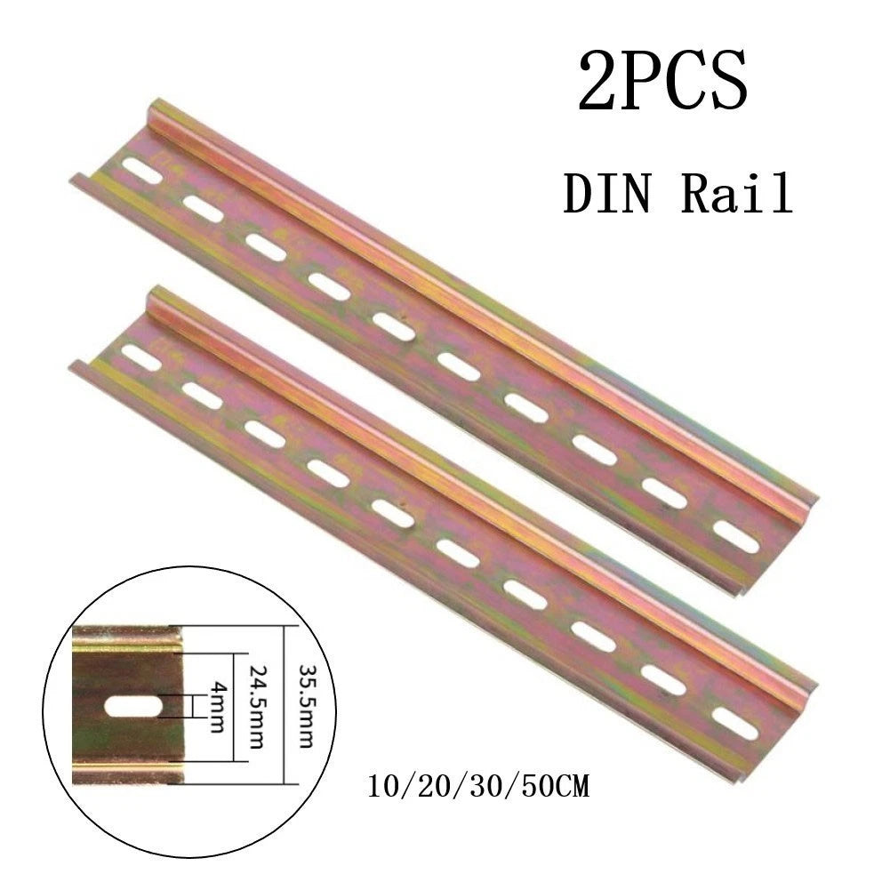 Din Rail Slide Rail 35mm Wide Dz47 Guide Rail For Circuit Breaker