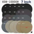 180mm Wet And Dry Sanding Discs 7 Inch Grit 60-10000