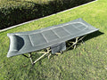 Tent Camping Cot Portable Foldable Sleeping Bed Cushion & Pillow