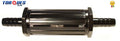 8MM 5/16" Barbed Black Push on Aluminium Fuel Filter 30 Micron Race