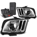 For 2005-2009 Ford Mustang Pair Chrome/clear Corner | Built Supply Co