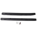 Black Cargo Roof Crossbars for Toyota Tacoma Double Cab 2024-2025 Aluminum