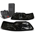 For 1999-2004 Ford Mustang Pair Smoked/clear Corner | Built Supply Co