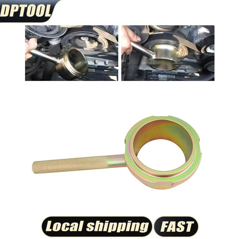 Harmonic Balancer Holder for Mercedes M272 M273 V6 V8 Crankshaft Pulley Tool