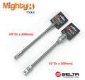 Selta Taiwan Cr-V Flexible Socket Extension Bar 3/8" or 1/2" by Selta Taiwan