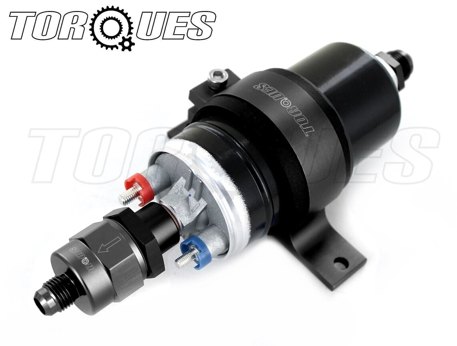 Sytec Hi OTP044 Fuel Pump AN-6 Check Valve Outlet/ AN-8 Inlet +Cradle