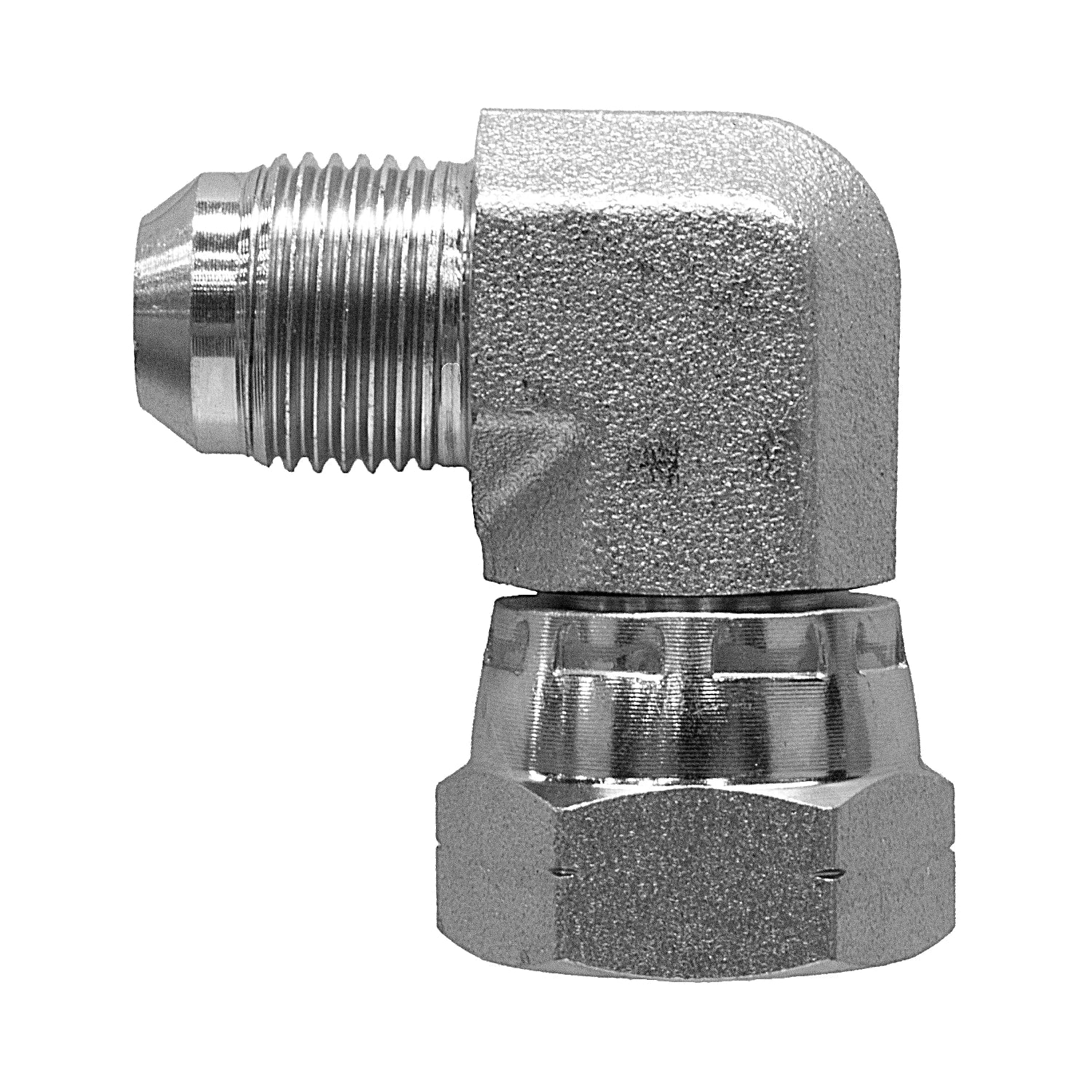 3/8 Male Jic X 3/8 Female Bspp Swivel 90 British Pipe