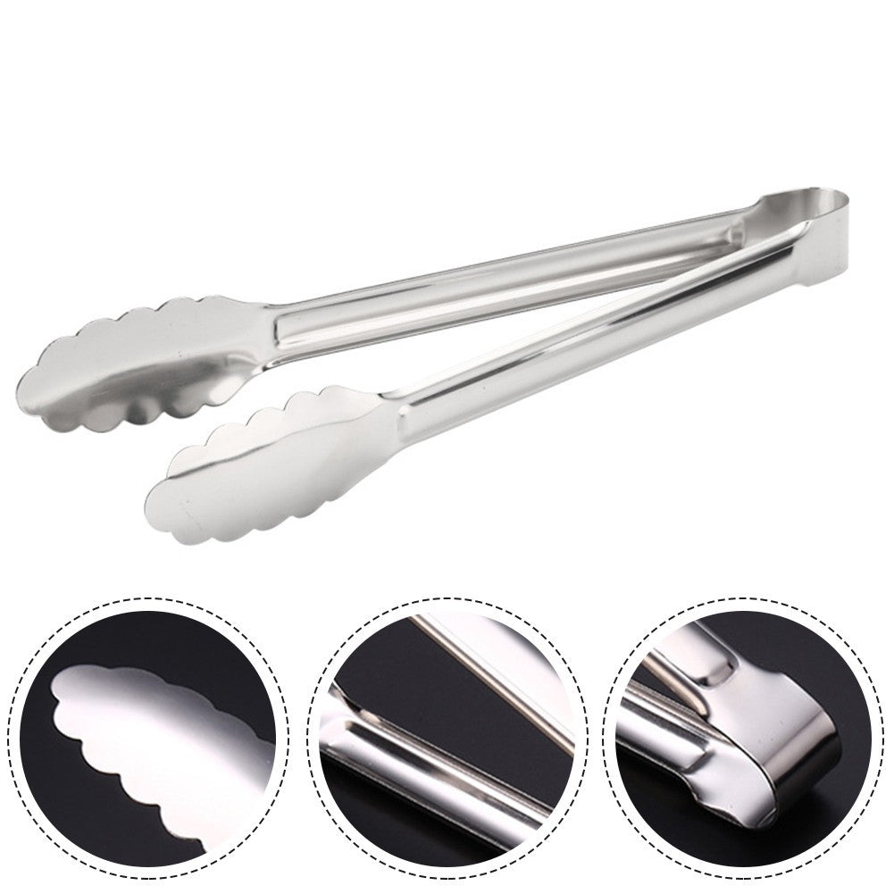 1*BBQ Tongs For A Variety Of Foods, Including Serving And Cooking Foods NewOpens