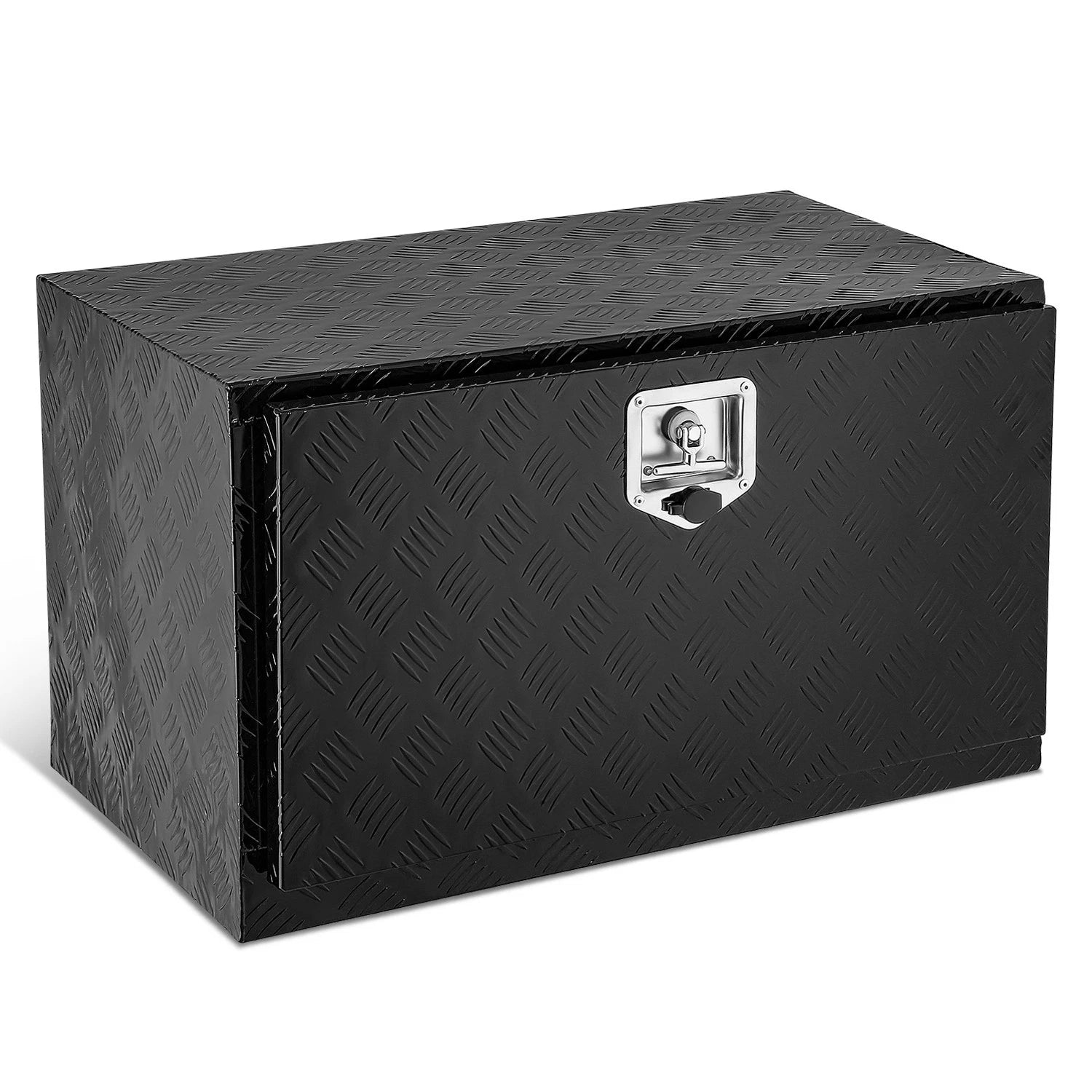 30" W X 18" H X 17.3" D 5 Bar Diamond Tread Black | Built Supply Co