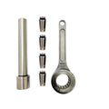 20mm Straight Shank Sk10 Collet Chuck Tool Holdr & 3,4,5,6mm