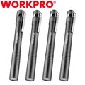 Workpro Led Pen Light Set Aluminum Handheld Flashlight Pocket Torch