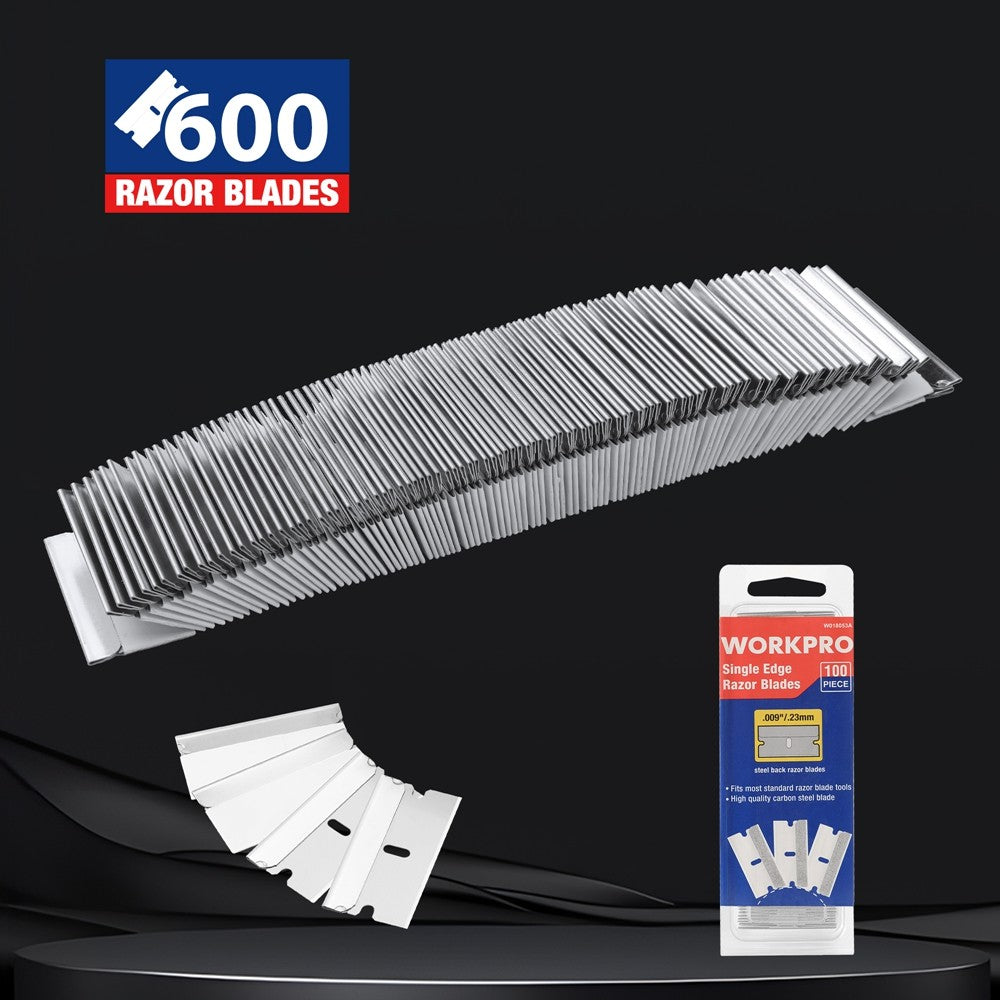 WORKPRO Single Edge Razor Blade 600PC by WORKPRO