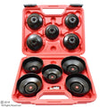 11pc Oil Filter Cap Wrench Socket Set