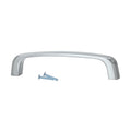Modern Bo Square 3-3/4" Brushed Nickel Kitchen Cabinet Handle Pull