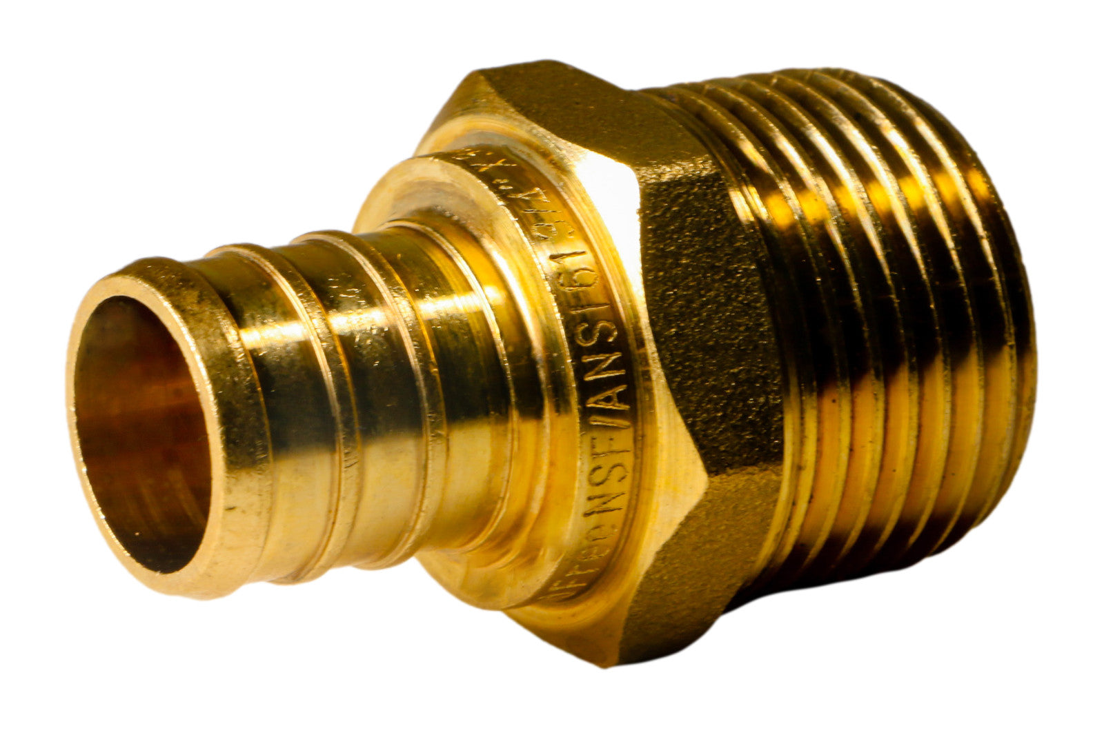 100 Pack  XFITTING 3/4" Pex B x 3/4" Male NPT Threaded