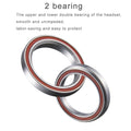 Bike Headset Bearing Bowl Set With 44mm Inner Diameter Anodized