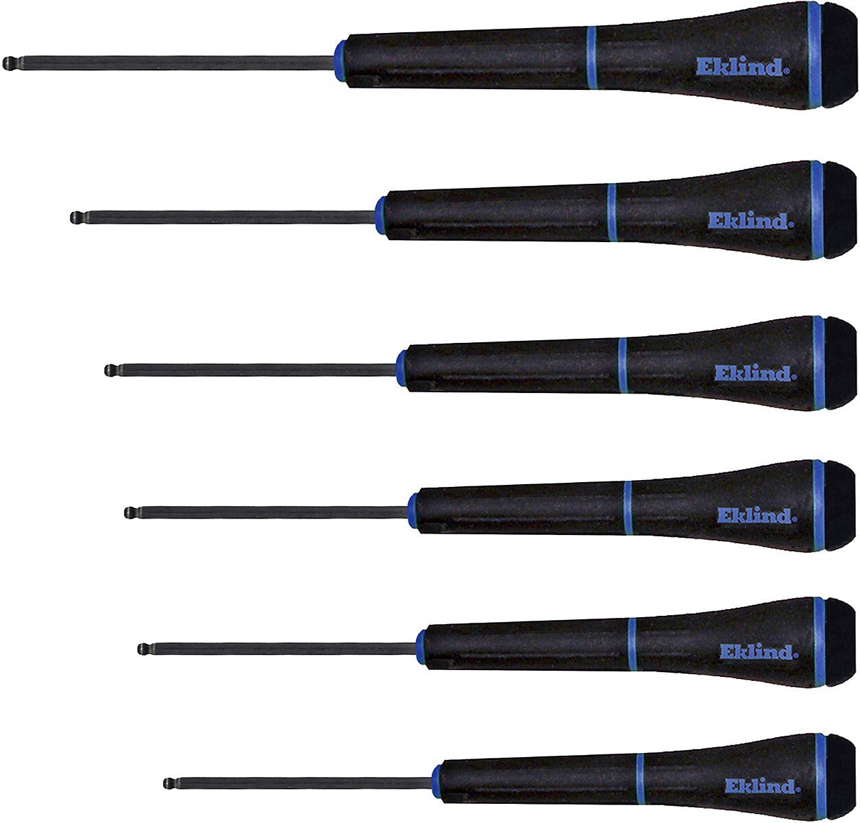 Eklind 6pc Metric Hex Screwdriver Set